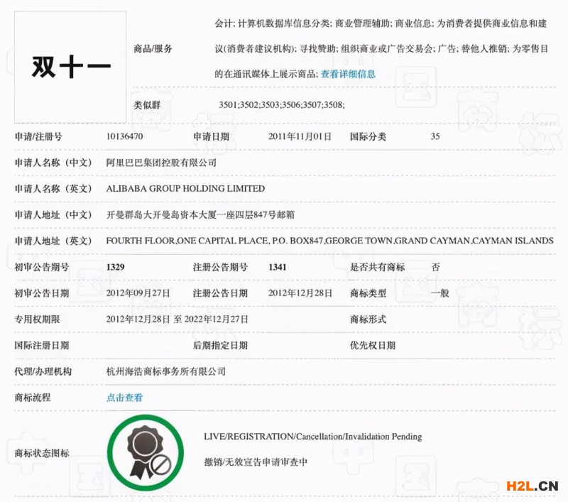 “雙十一”商標該歸誰？阿里京東分別起訴國家知識產權局