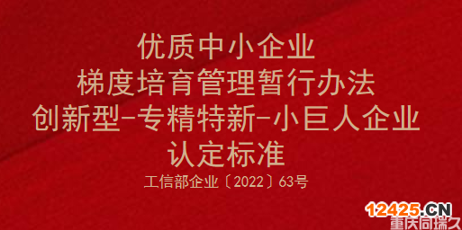 優(yōu)質(zhì)中小企業(yè)梯度培育管理暫行辦法-創(chuàng)新型-專(zhuān)精特新-小巨人企業(yè)認(rèn)定標(biāo)準(zhǔn)(圖1)
