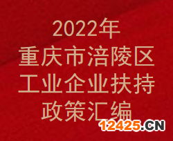 2022年重慶市涪陵區(qū)工業(yè)企業(yè)扶持政策匯編(圖1)