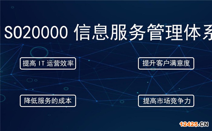 iso20000認(rèn)證作用