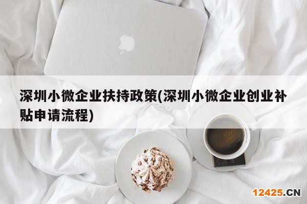 深圳小微企業(yè)扶持政策(深圳小微企業(yè)創(chuàng)業(yè)補(bǔ)貼申請(qǐng)流程)
