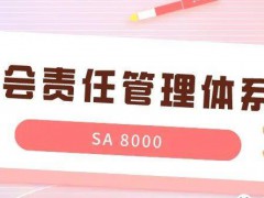 SA8000企業(yè)社會責(zé)任管理體系認(rèn)證